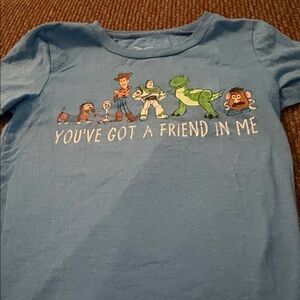 Kids Blue Toy Story T-Shirt